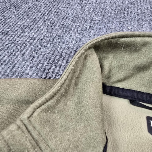 Filson Trapper Creek Fleece Mens Small Lichen Green Half Zip Outdoor Hiking - Picture 4 of 14